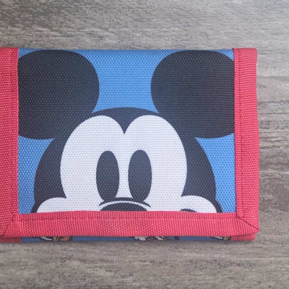 Disney Kids Wallet - Blue and Red